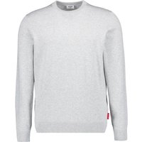 JOOP! Herren Pullover grau Baumwolle unifarben von Joop!