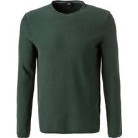 JOOP! Herren Pullover grün Baumwolle unifarben von Joop!