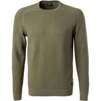 JOOP! Herren Pullover grün Baumwolle unifarben von Joop!