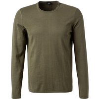 JOOP! Herren Pullover grün Baumwolle unifarben von Joop!