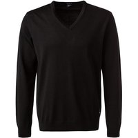 JOOP! Herren Pullover schwarz Merinowolle unifarben von Joop!