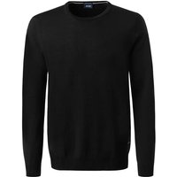 JOOP! Herren Pullover schwarz Merinowolle unifarben von Joop!