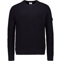 JOOP! Herren Pullover schwarz Baumwolle unifarben von Joop!