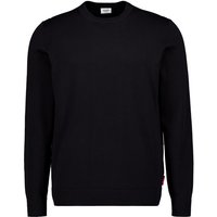 JOOP! Herren Pullover schwarz Baumwolle unifarben von Joop!
