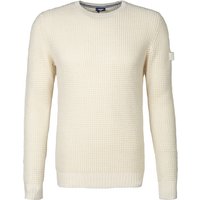 JOOP! Herren Pullover weiß Baumwolle unifarben von Joop!