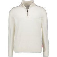 JOOP! Herren Troyer weiß Wolle unifarben von Joop!