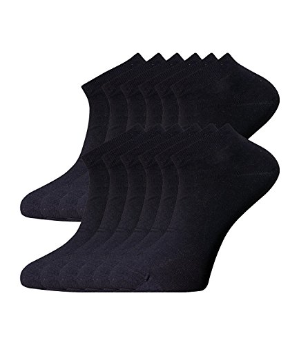 JOOP! Herren Sneaker Kurzsocken Füßlinge 900002 12 Paar, Farbe:Blau;Sockengröße:39-42;Artikel:-3000 navy von Joop!