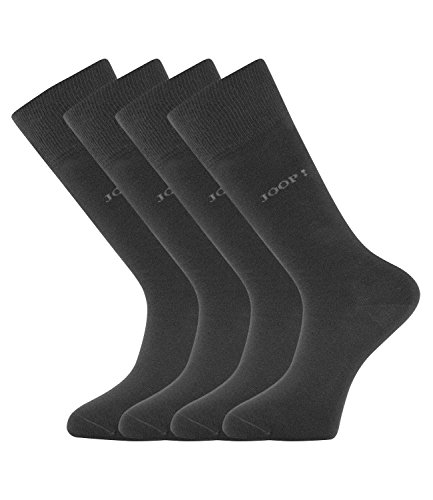 JOOP! Herren Socken Strümpfe Business Allround 900000 4 Paar, Farbe:Grau, Größe:39-42, Artikel:-2100 anthra mel. von Joop!