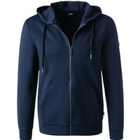 JOOP! Herren Sweatjacke blau Mikrofaser unifarben von Joop!