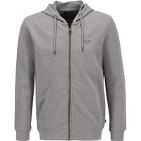 JOOP! Herren Sweatjacke grau Baumwolle unifarben von Joop!