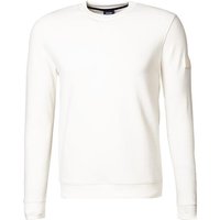 JOOP! Herren Sweatshirt weiß Baumwolle unifarben von Joop!