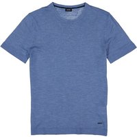 JOOP! Herren T-Shirt blau Baumwolle-Leinen von Joop!