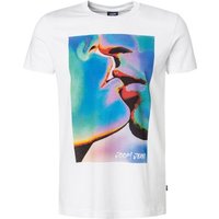 JOOP! Herren T-Shirt weiß Baumwolle von Joop!