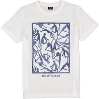 JOOP! Herren T-Shirt weiß Baumwolle von Joop!