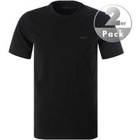 JOOP! Herren T-Shirts schwarz Baumwolle unifarben von Joop!