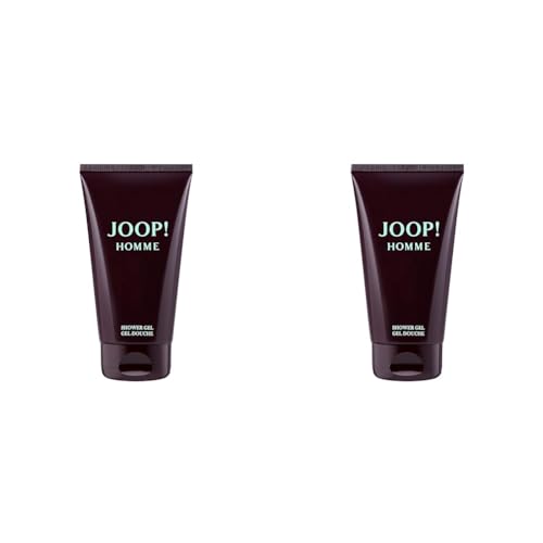 JOOP! Homme Shower Gel for him, Duschgel für Herren, orientalisch-blumig-holziger Duft für den geradlinigen Mann, 150ml (2er Pack) von Joop!