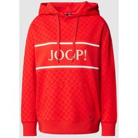 JOOP! Hoodie mit Label-Stitching in Rot, Größe 36 von Joop!