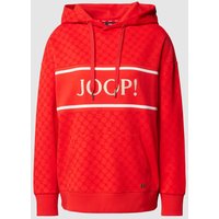 JOOP! Hoodie mit Label-Stitching in Rot, Größe 42 von Joop!