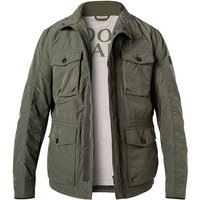 JOOP! Herren Fieldjacket grün Mikrofaser unifarben von Joop!