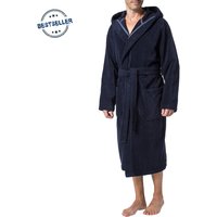 JOOP! Herren Bademantel blau Baumwolle & Mix unifarben von Joop!