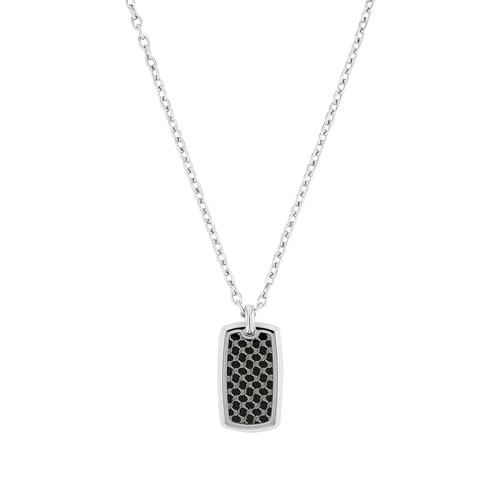 Joop! Kette mit Anhänger Edelstahl Herren Halsschmuck, 50+2 cm, Silber, Kommt in Schmuck Geschenk Box, 2036806 von Joop!