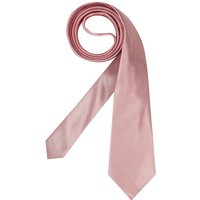 JOOP! Herren Krawatte rosa Seide unifarben von Joop!