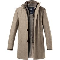 JOOP! Herren Mantel beige Wolle Fischgrat von Joop!