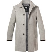 JOOP! Herren Mantel beige Wolle unifarben von Joop!