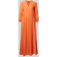 JOOP! Maxikleid im Stufen-Look in Orange, Größe 34 von Joop!