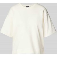 JOOP! Oversized T-Shirt mit Label-Stitching in Offwhite, Größe 44 von Joop!
