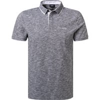 JOOP! Herren Polo-Shirt blau Baumwoll-Jersey meliert von Joop!