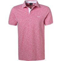 JOOP! Herren Polo-Shirt rosa Baumwoll-Jersey meliert von Joop!