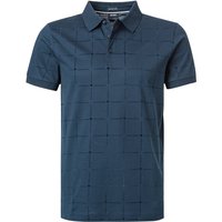 JOOP! Herren Polo-Shirt blau Baumwolle von Joop!