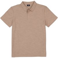 JOOP! Herren Polo-Shirt braun Baumwoll-Jersey meliert von Joop!