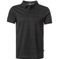 JOOP! Herren Polo-Shirt schwarz Baumwolle von Joop!