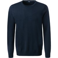 JOOP! Herren Pullover blau Merinowolle unifarben von Joop!