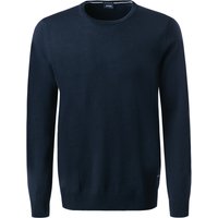 JOOP! Herren Pullover blau Merinowolle unifarben von Joop!