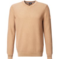 JOOP! Herren Pullover braun Baumwolle unifarben von Joop!