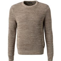 JOOP! Herren Pullover braun Baumwolle unifarben von Joop!