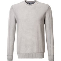 JOOP! Herren Pullover grau Baumwolle unifarben von Joop!