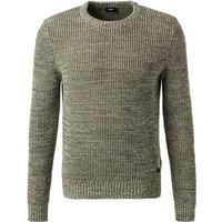 JOOP! Herren Pullover grün Baumwolle unifarben von Joop!