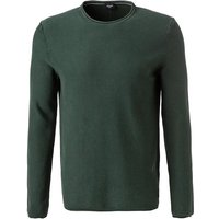 JOOP! Herren Pullover grün Baumwolle unifarben von Joop!