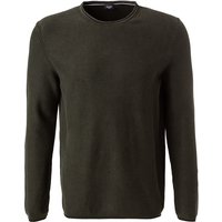 JOOP! Herren Pullover grün Baumwolle unifarben von Joop!