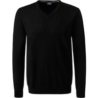 JOOP! Herren Pullover schwarz Merinowolle unifarben von Joop!