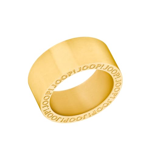 JOOP! Ring Edelstahl Unisex Damen Herren Ringe, Gold, Kommt in Schmuck Geschenk Box von JOOP!
