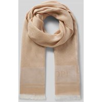 JOOP! Schal mit Label-Detail Modell 'Amelie' in Beige, Größe 1 JOOP! Schal mit Label-Detail Modell 'Amelie' in Beige, Größe 1 von Joop!