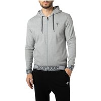 JOOP! Herren Jacke grau Jersey-Baumwolle unifarben von Joop!