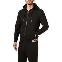 JOOP! Herren Jacke schwarz Jersey-Baumwolle unifarben von Joop!