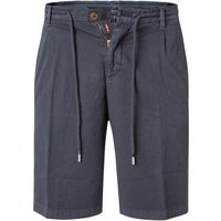 JOOP! Herren Shorts blau Baumwolle-Leinen von Joop!