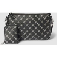 JOOP! Shoulder Bag mit Motiv-Print Modell 'jasmina' in Black, Größe One Size von Joop!